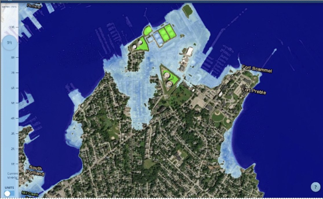 Map of South Portland's Shipyard district and the proposed Yard South parcel
